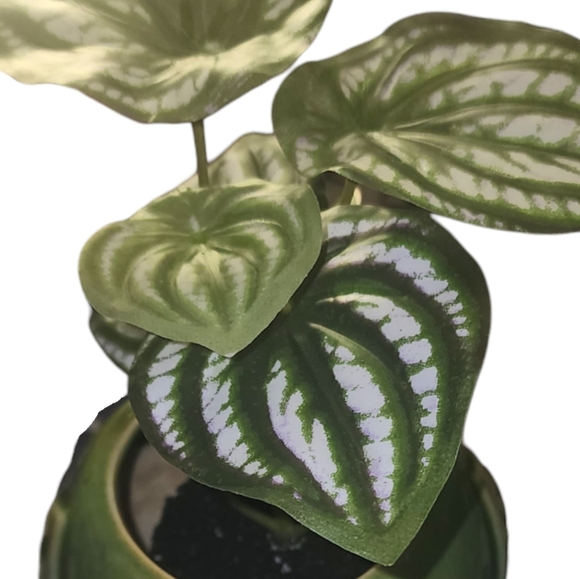 Vintage Chinese mudmen with artificial plant - Picture 7 of 10